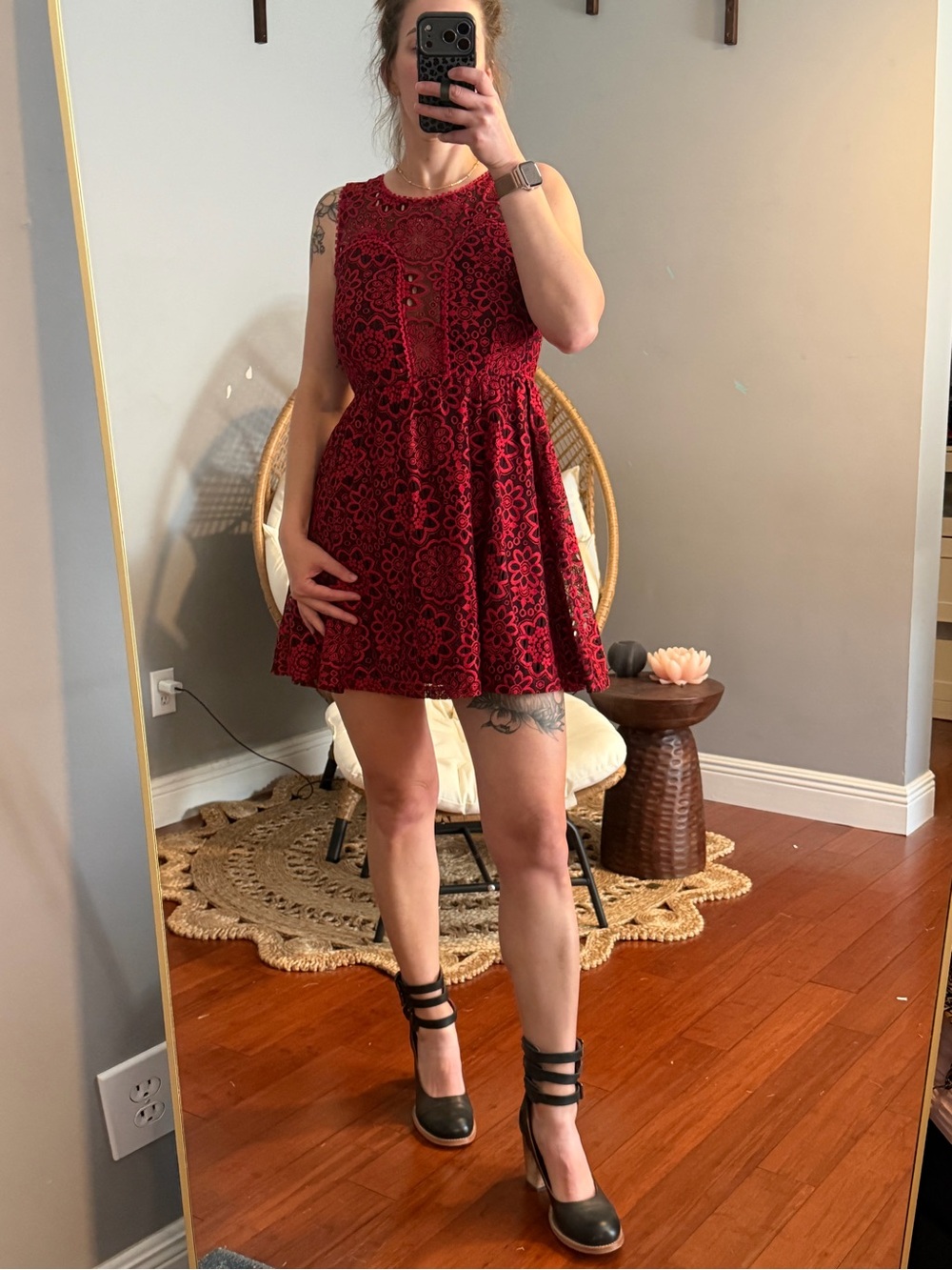 Alta’d state lace dress